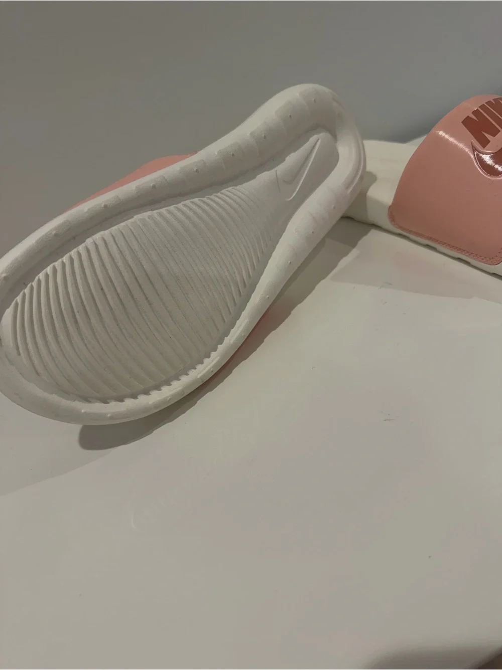 Nike Women's Pink Slide Sandals